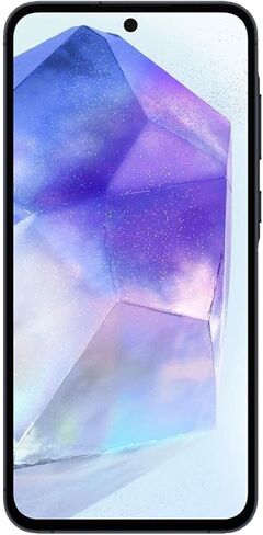 SAMSUNG Galaxy A55 5G + 4G LTE (128GB + 8GB) (Tmobile Mint Tello & Global) Unlocked Latin America Warranty SM-A556E/DS 6.6" 120Hz 50MP Triple + (25W Wall USB Charger) (Awesome Navy 1 Year Latin) in Saudi Arabia
