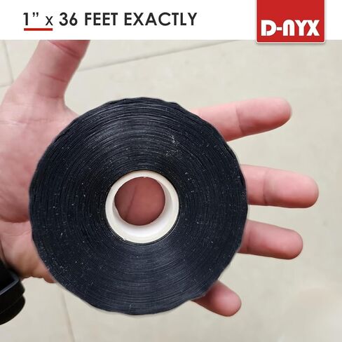 Magic Self-Fusing Silicone Rubber Tape - Waterproof Sealing for Plumbing Hose/Pipe Leaks, Soft Grip for Pull-Up Bars Dumbbells Gym Equipment Tool Wrap Electrical Cable Bandage Cord Management Straps in Kuwait