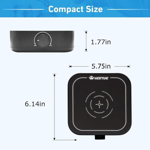 Magnetic Stirrer 3000rpm, Magnetic stir Plate with Stir Bar, Mini Magnetic Mixer Stirrer Max Stirring Capacity 3000mL, Lab Stirrers (No Heating) in Saudi Arabia
