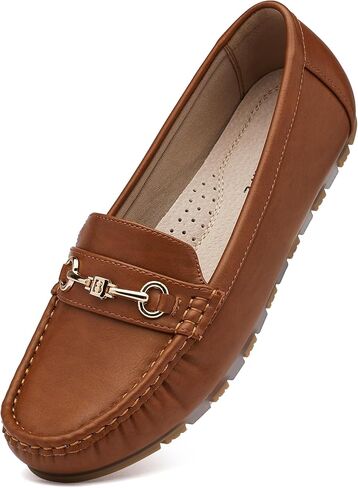 Women's Loafers Casual Slip on Flat Shoes Womens Penny Loafers Moccasions Comfort Dressy Work Shoes in Saudi Arabia