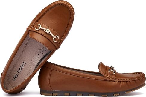 Women's Loafers Casual Slip on Flat Shoes Womens Penny Loafers Moccasions Comfort Dressy Work Shoes in Saudi Arabia