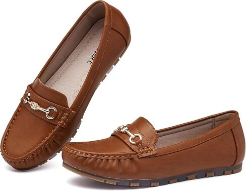 Women's Loafers Casual Slip on Flat Shoes Womens Penny Loafers Moccasions Comfort Dressy Work Shoes in Saudi Arabia