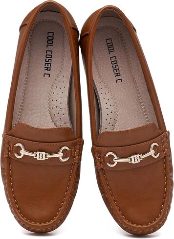 Women's Loafers Casual Slip on Flat Shoes Womens Penny Loafers Moccasions Comfort Dressy Work Shoes in Saudi Arabia