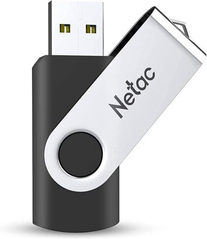 Netac 64GB USB Stick USB 3.0 Flash Drive, Up to 90MB/s, Thumb Drive for Data Storage, Pen Drive with Swivel Design, Memory Stick for External Storage Data/Computer/PC/Laptop/Sound in Kuwait