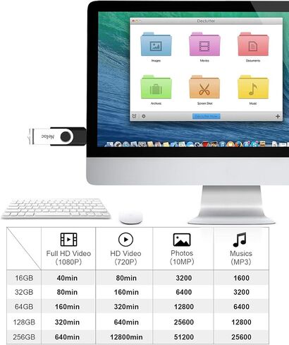 Netac 64GB USB Stick USB 3.0 Flash Drive, Up to 90MB/s, Thumb Drive for Data Storage, Pen Drive with Swivel Design, Memory Stick for External Storage Data/Computer/PC/Laptop/Sound in Kuwait