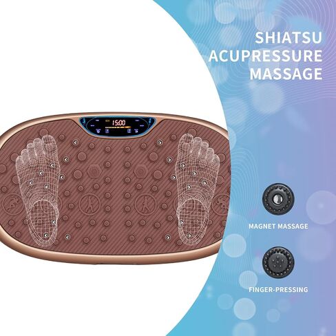 EILISON Fitpro Vibration Plate Exercise Machine - Whole Body Workout Vibration Fitness Platform w/Loop Bands - Lymphatic Drainage Machine for Shaping,Toning, Wellness, Recovery in Saudi Arabia