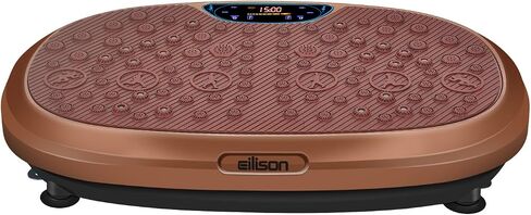 EILISON Fitpro Vibration Plate Exercise Machine - Whole Body Workout Vibration Fitness Platform w/Loop Bands - Lymphatic Drainage Machine for Shaping,Toning, Wellness, Recovery in Saudi Arabia