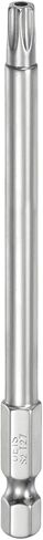 HARFINGTON T10 Security Torx Bit 1/4" Hex Shank 4" Long S2 Steel Magnetic Tamper Resistant Star Bits Screwdriver Torx Head with Hole for Driver Drill Bits Remove Fastening Screws in Saudi Arabia