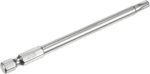 HARFINGTON T10 Security Torx Bit 1/4" Hex Shank 4" Long S2 Steel Magnetic Tamper Resistant Star Bits Screwdriver Torx Head with Hole for Driver Drill Bits Remove Fastening Screws in Saudi Arabia