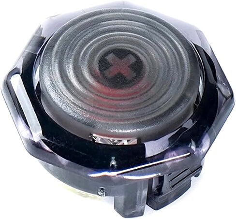 Ceozon Replacement Accessories 29.8mm Arcade Buttons Compatible with Hitbox Arcade Joystick Transparent Grey in Kuwait