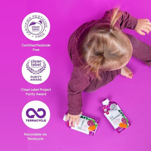 Serenity Kids 7+ Months World Explorers Baby Food Pouches Puree Made With Ethically Sourced Meats & Organic Veggies | 3.5 Ounce BPA-Free Pouch | World Explorers Intro Pack | 6 Count in Saudi Arabia