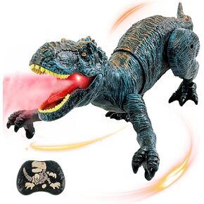 TALGIC Robot Dinosaur Toys for Kids 5-7, rc Dinosaur with Realistic Legs & Spray Stream Remote Control Dinosaur for Boys 4-7,t rex Toys for Kids 3 5 7 Year Old boy Birthday Gift in Kuwait