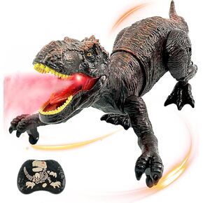 TALGIC Robot Dinosaur Toys for Kids 5-7, rc Dinosaur with Realistic Legs & Spray Stream Remote Control Dinosaur for Boys 4-7,t rex Toys for Kids 3 5 7 Year Old boy Birthday Gift in Kuwait