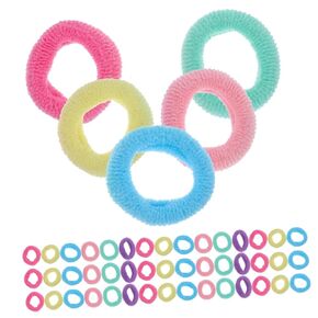80pcs Children's Hair Tie Hair Ties for Girls Hair Holder Hair Tie Elastic Hair Bobbles Hair Ties for Babies Tiny Hair Ties Rubber Band Fabric Korean Version Baby Girl