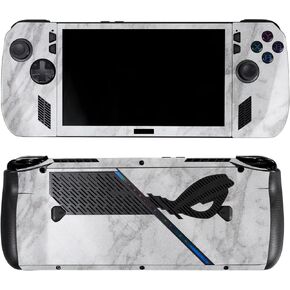 Glossy Glitter Skin Compatible with Asus ROG Ally X - Pink Leopard - Premium 3M Vinyl Protective Wrap Decal Cover - Easy to Apply | Crafted in The USA by MightySkins