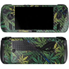 جلد متوافق مع Asus ROG Ally X - Tropical Hibiscus - غطاء لاصق واقٍ من الفينيل الفاخر 3M - سهل الاستخدام | صُنع في الولايات المتحدة الأمريكية بواسطة MightySkins