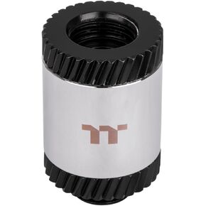 Thermaltake Pacific SF Female to Male 30mm Extender Silver Black/DIY LCS/Fittings CL-W393-CU00SL-A