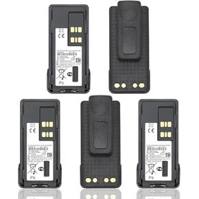 (5PCS) PMNN4491C Battery PMNN4491B Battery [2024 New Version] for Motorola PMNN4491C impres Battery DP2400e DP2600e DP4400e DP4801 DP4801e DGP5550 DGP5050e DEP550 DEP570e DGP5550e DGP8550e Battery