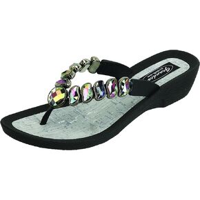 Grandco Women's Wave Thong Sandal in Kuwait