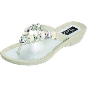 Grandco Women's Wave Thong Sandal