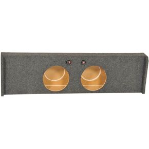 NEW! F150 Super Crew 2009-2014 Dual 12" Carpet Subwoofer Sub Box Enclosure
