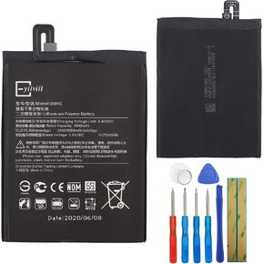 New Replacement Battery BM4E Compatible with Xiaomi MI Pocophone F1 4000mAh with Tools