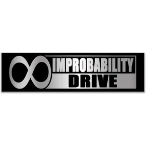 Infinite Improbability Drive Sticker Decal Notebook Car Laptop 11"x3" (Color)