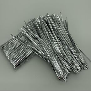 800 Pcs Twist Ties 6 Colors Reusable Metal Cable Ties,Suitable for Treat Bags Bread Candy Bags Party Gift Bags and Cord Twist,Garden Plants Ties,DIY Colorful Twist Strap etc(Black,4inch)