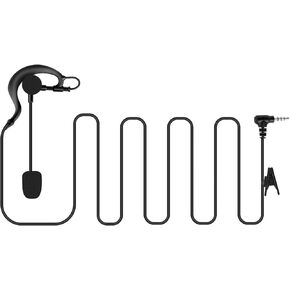 سماعة رأس للحكم، سماعة أذن بخطاف الأذن لراديو الاتصال الداخلي لمدرب كرة القدم V6 V4 in Kuwait