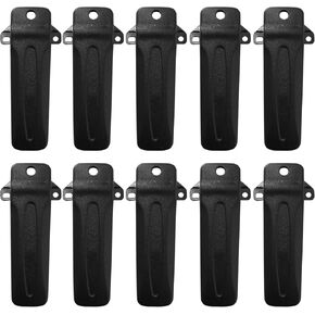 Amasu 10Pcs 3.3 Inch KBH-10 Belt Clip Compatible with TK-5400 TK-3312 TK-3212 TK-3207 TK-3207G TK-2312 TK-2212 TK-2207 TK-2207G TK-2118