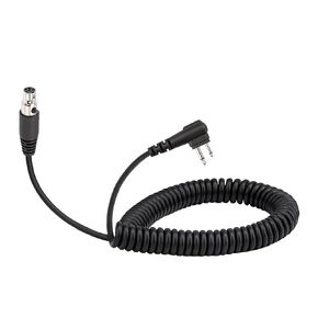 كابل سماعة الرأس Arrowmax 5-Pin PTT متوافق مع Motorola CP200D CP100D R2 DEP450 BPR40D CP200 CP185 BPR40 Yaesu FT-65 FT-25 FT-4X/V