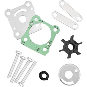 Water Pump Impeller Kit 61A-W0078-A4-00 61A-W0078-A2-00 Fit for Yamaha 150 175 200 225 250 300 HP 2 Stroke 4 Stroke V4 V6 Outboard replace 61AW0078