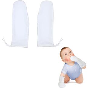 1 Pair Eczema Gloves for Babies Anti Scratch Eczema Relief Mittens for 12-36 Months Boys Girls