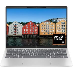 HP Pavilion Aero 13.3 inch Laptop, WUXGA Display, AMD Ryzen 5 8640U, 16 GB RAM, 512 GB SSD, AMD Radeon Graphics, Windows 11 Home, Copilot Key, 13-bg0010nr (2024)