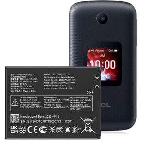 SHENMZ TLi017D1 Battery, Upgraded [2800mAh] High Capacity Replacement Li-Polymer Battery with Applicable to TCL Flip Pro VZW-TCL-4056W TLi017D1/TLi017C1 in Kuwait