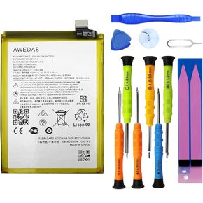 Replacement Battery for Edge 2022 Compatible for Motorola Moto Edge 2022 XT2205-1 XT2205-2 XT2205-3 Battery and Tool Kits