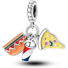 Hapour Infinity Charms fits for Pandora Charms Bracelets 925 Sterling Silver Eternal Charm Family Forever Mother's Day Jewelry Gift for Women Girl