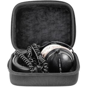 ANALOG CASES Studio Headphones Case, Compatible with Beyerdynamic/Sennheiser/Shure/Sony/Audio-Technica - Custom-Fitted Compact Pulse Hard Case for Travel in Saudi Arabia