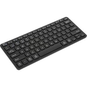 Targus Full-Size Multi-Device Bluetooth Keyboard – 104-Key QWERTY Layout, Connect Up to 3 Devices, Compatible with Chrome OS, Windows, macOS, iOS, and Android (AKB864US)