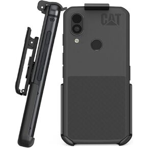 BELTRON Holster for CAT S62, Heavy Duty Rotating Belt Clip Holder Case Compatible with Caterpillar CAT S62 Pro Rugged Smartphone (Industrial Strength) - Case Free Design