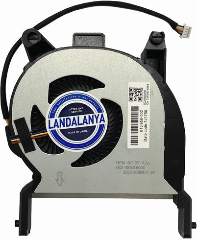 استبدال مروحة تبريد وحدة المعالجة المركزية الجديدة لمروحة HP ProDesk Mini 600 G3 400 G3 Series 914266-001 BUC0712HB-00 DC12V in Saudi Arabia