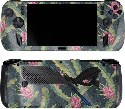 غلاف لامع لامع متوافق مع Asus ROG Ally X - Blue Hexa Camo - غطاء لاصق واقٍ من الفينيل 3M ممتاز - سهل الاستخدام | صُنع في الولايات المتحدة الأمريكية بواسطة MightySkins in Saudi Arabia