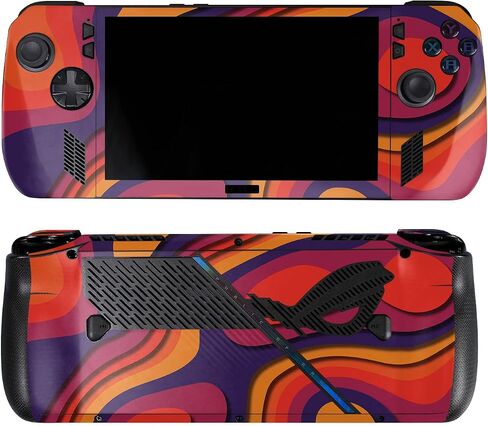 الجلد متوافق مع Asus ROG Ally X - التضاريس الحرارية - غطاء لاصق واقي من الفينيل الفاخر 3M - سهل التطبيق | صُنع في الولايات المتحدة الأمريكية بواسطة MightySkins in Saudi Arabia