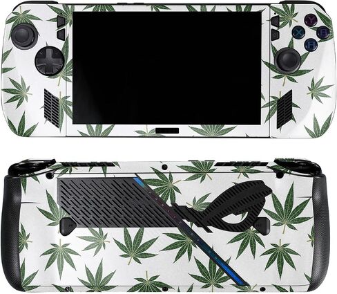 Skin Compatible with Asus ROG Ally X - Swirly - Premium 3M Vinyl Protective Wrap Decal Cover - Easy to Apply | Crafted in The USA by MightySkins in Kuwait