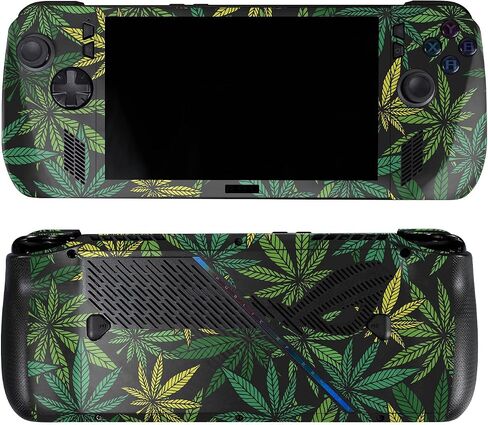 Skin Compatible with Asus ROG Ally X - Tropical Hibiscus - Premium 3M Vinyl Protective Wrap Decal Cover - Easy to Apply | Crafted in The USA by MightySkins in Saudi Arabia