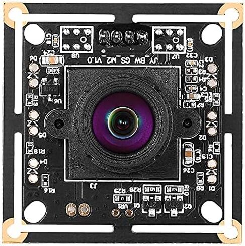 Spinel 720P Global Shutter Monochrome USB Camera Module OV9281 Sensor with 95 Degree Non-Distortion Lens, Support 1280x720@120fps, UVC Compliant, Support Most OS, Focus Adjustable, P/N: UC10MPC_ND in Saudi Arabia