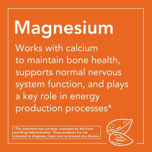 NOW Supplements, Magnesium Malate 1000 mg, Energy Production*, Nervous System Support*, 180 Tablets in Saudi Arabia