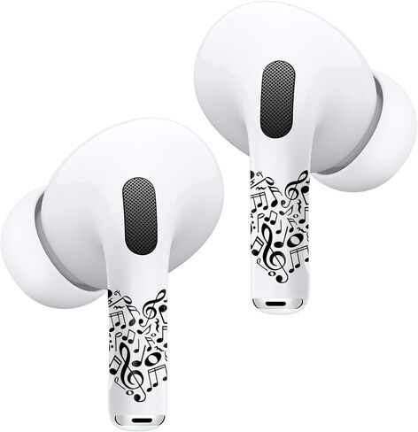 RockMax for AirPod Pro Skin، ملصقات لاصقة على شكل فراشة لسماعات الأذن، فن تغليف وردي لـ AirPods Pro الجيل الثاني، متين وسهل الاستخدام، مناسب للنساء والرجال in Saudi Arabia