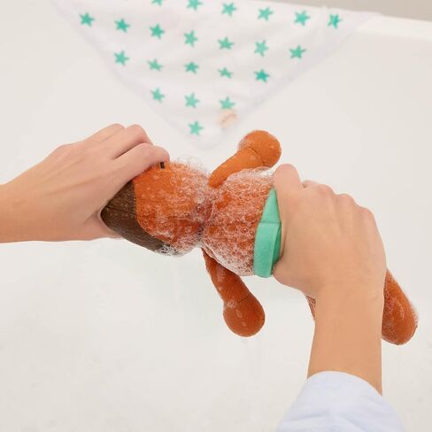 LullaBaby – 14-inch Bath Baby Doll Boy – Light-Brown Hair – Soft Plush Body for Real Water Play – Tub Toys – Kids Ages 2 Years Old & Up – Bath Doll - Baby Boy in Saudi Arabia
