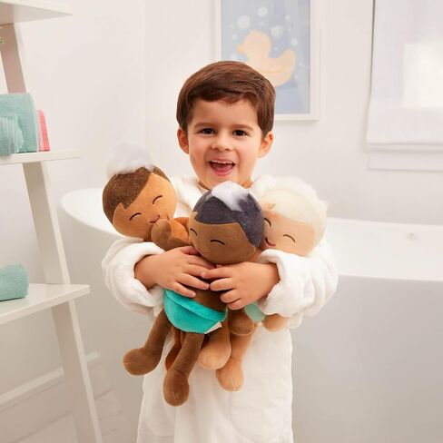 LullaBaby – 14-inch Bath Baby Doll Boy – Light-Brown Hair – Soft Plush Body for Real Water Play – Tub Toys – Kids Ages 2 Years Old & Up – Bath Doll - Baby Boy in Saudi Arabia